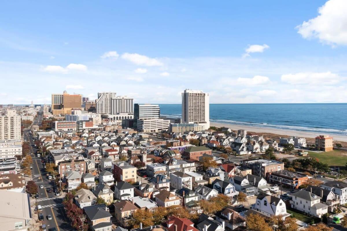Modern 4Br 2Ba Apt Steps To The Beach Open Living Atlantic City Kültér fotó